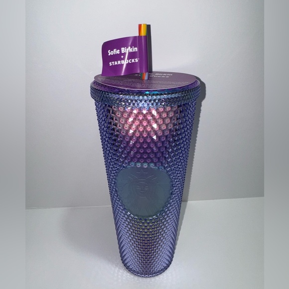 NEWStarbucks Summer Sofie Birkin Rainbow Pride Cupid Studded Venti 24oz Tumbler - Picture 2 of 3